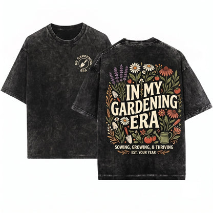 Gardening Era Plant Lover Unisex Wash T-Shirt