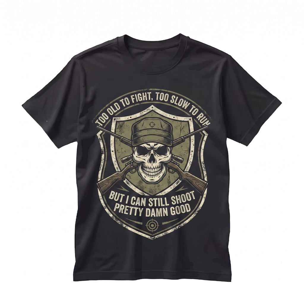 2nd Amendment Pro Gun Rights Patriotic 2A Graphic Novelty Funny Fathers Day Dad Grandpa Birthday Gift Apparel For Him Men Cotton