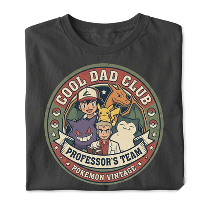 Cool Vintage Anime Monster Gamer Father Funny Retro Graphic Gift Unisex TShirt