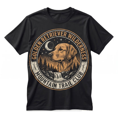 Vintage 90s Retro Labrador Retriever Howling at Full Moon Graphic Silly Dog Animal Lover Gift Apparel Unisex TShirt