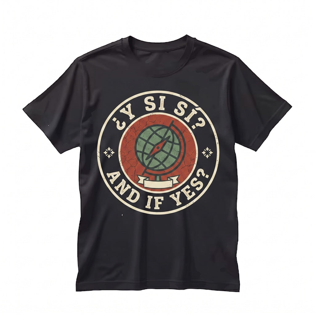 Mexico Y Si Retro Heritage Graphic Spanish Cultural Pride Soccer Fan Vintage Apparel Unisex TShirt