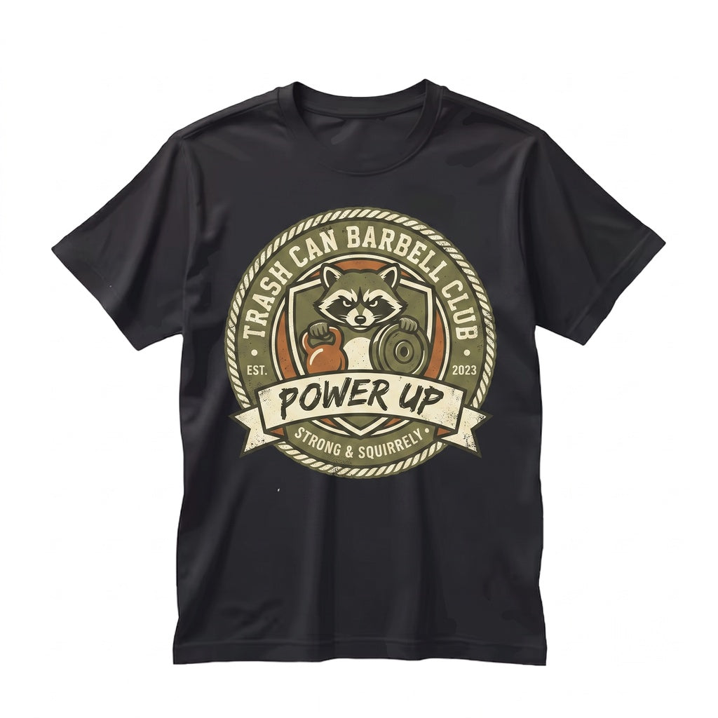 Funny Raccoon Workout Weight Lifting Gym Fitness Lover Graphic Unisex TShirt