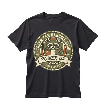 Funny Raccoon Workout Weight Lifting Gym Fitness Lover Graphic Unisex TShirt