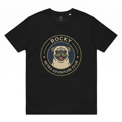 Personalized Pet Photo Portrait Retro Dog Cat Lover Gift Unisex TShirt