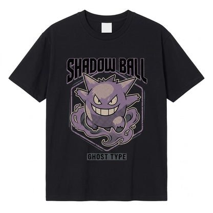 Vintage Wash Dark Ghost Evolution Graphic Anime Streetwear Gothic Apparel Unisex TShirt