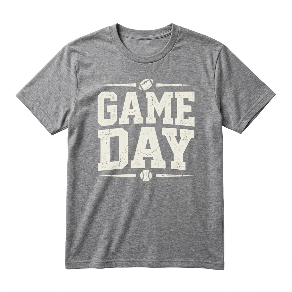 Game Day Football Cheer Tailgate Graphic Apparel Unisex TShirt
