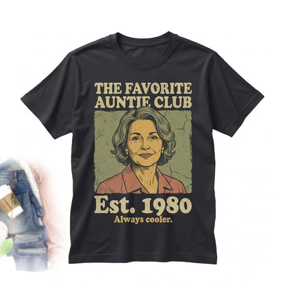 Funny Aunt Definition Novelty Graphic Tee TITI Auntie Funtie Unisex TShirt