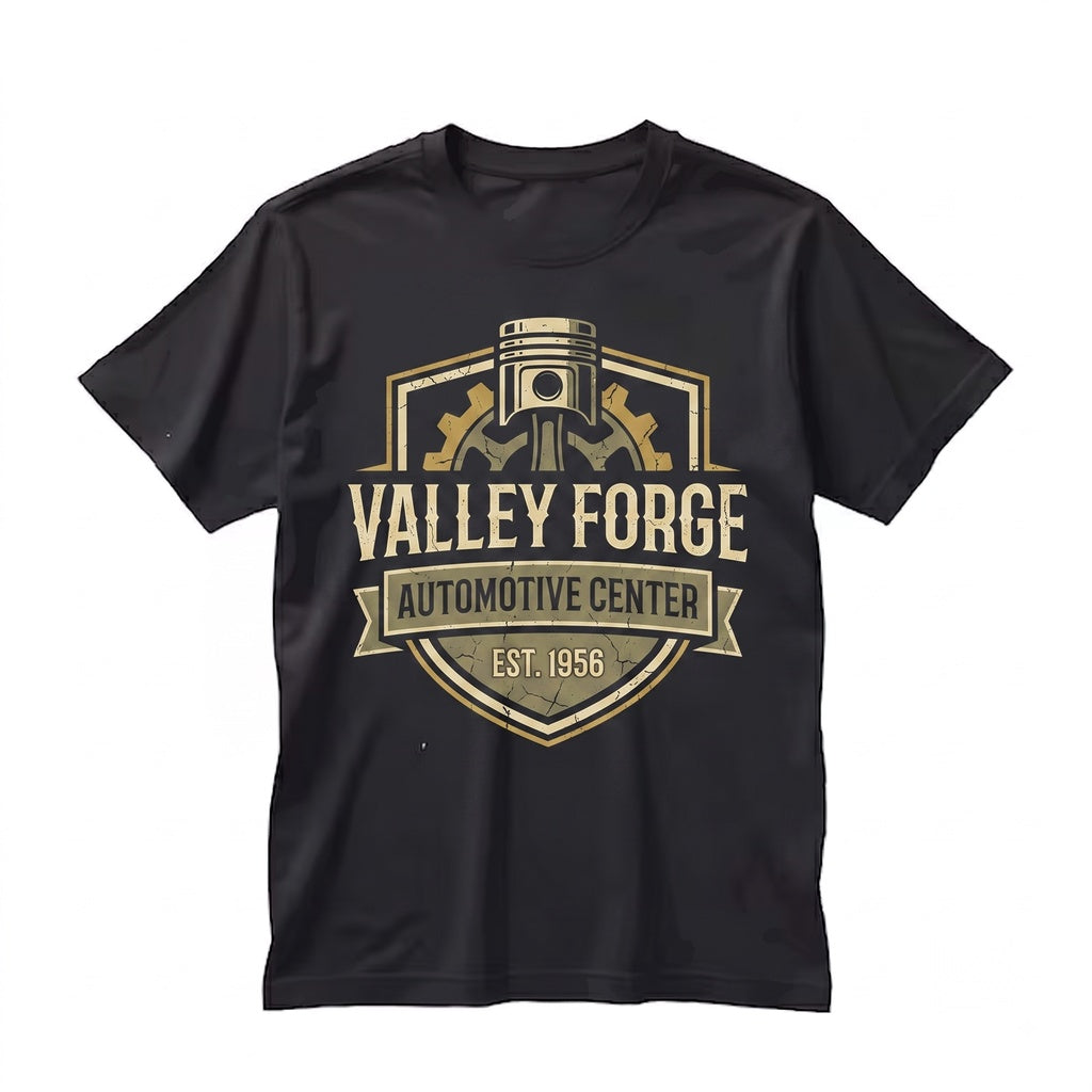 Valley Forge Automotive Comedy Stand Up Mechanic Graphic Humor Novelty Gift Unisex TShirt