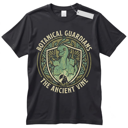 Vintage Y2K Botanical Leaf Monster Anime Sleeveless Graphic Gym Apparel Unisex TShirt