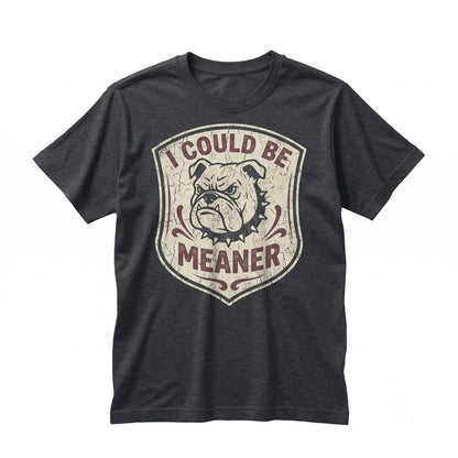 Funny Bulldog Graphic Vintage Dog Meme Humor Retro Apparel Unisex TShirt