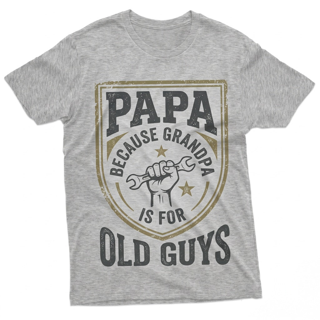 Best Grandpa Fathers Day Present, Funny Mens Grampy Birthday Apparel - Unisex TShirt