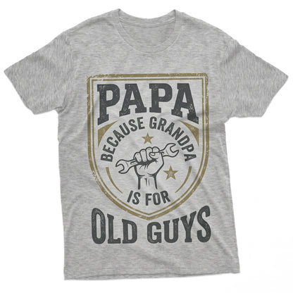 Best Grandpa Fathers Day Present, Funny Mens Grampy Birthday Apparel - Unisex TShirt