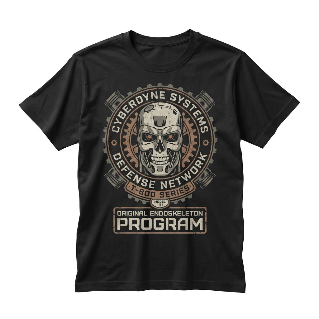 Retro Sci-Fi Robot 80s Vintage Movie Graphic Unisex TShirt