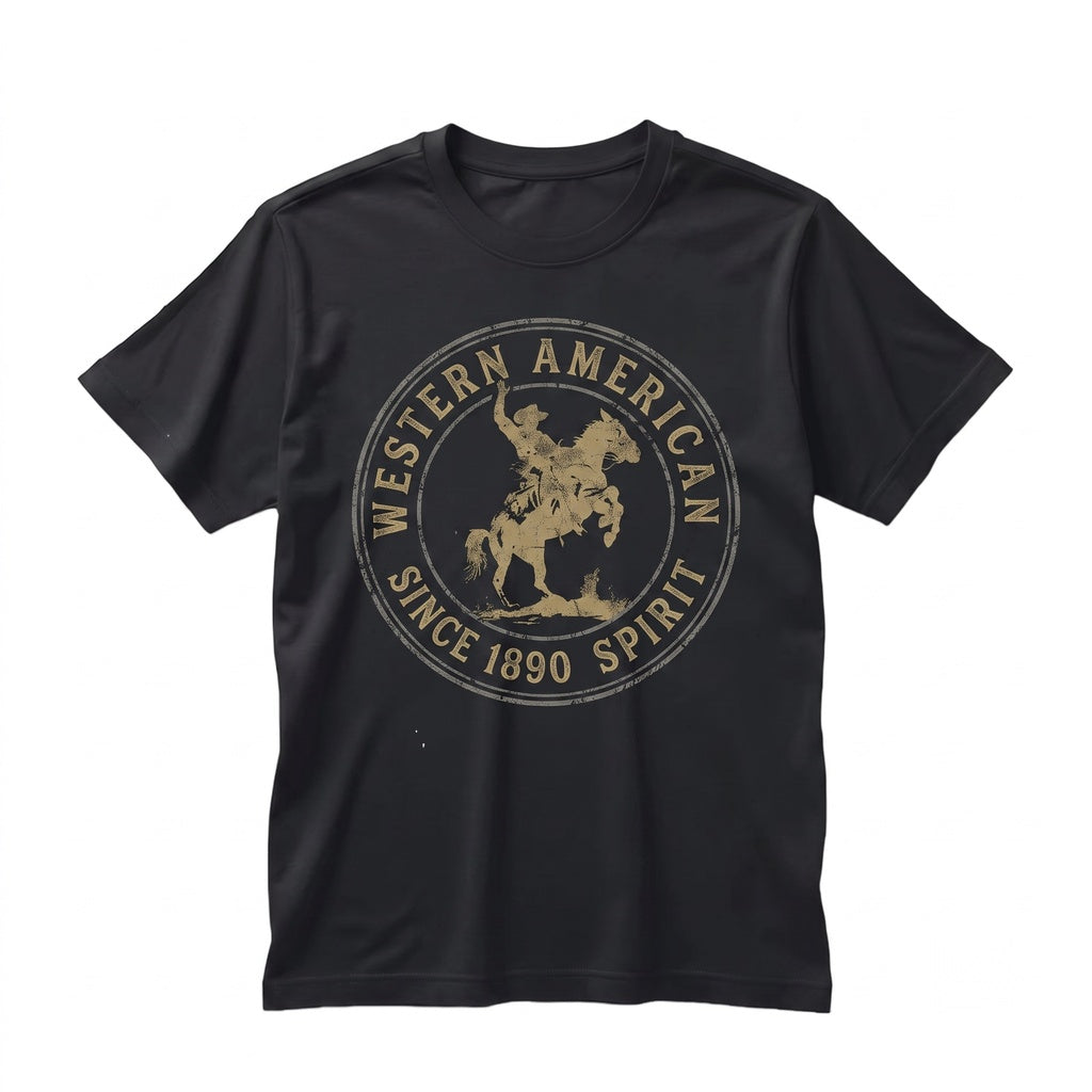 Vintage Cowboy Graphic Rodeo Western Country Apparel Unisex TShirt