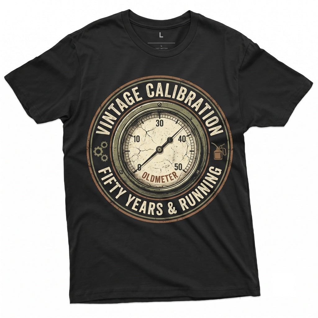 Oldometer 30th Birthday Gift Funny Speedometer Turning Thirty Gag Party Mens Womens Graphic Unisex TShirt