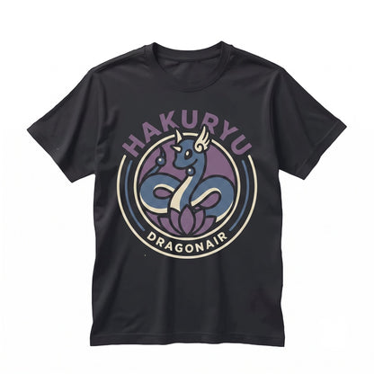 Vintage Wash Water Dragon Anime Graphic Retro Japanese Streetwear Oversized Gamer Gift Unisex TShirt