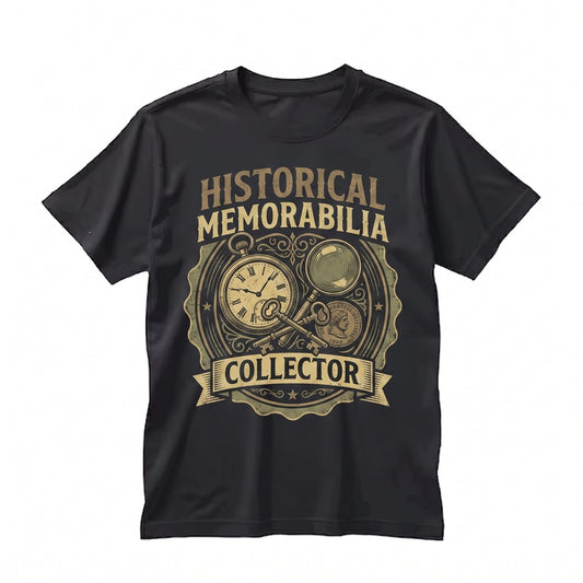 Vintage History Buff Memorabilia Collector Graphic Unisex TShirt