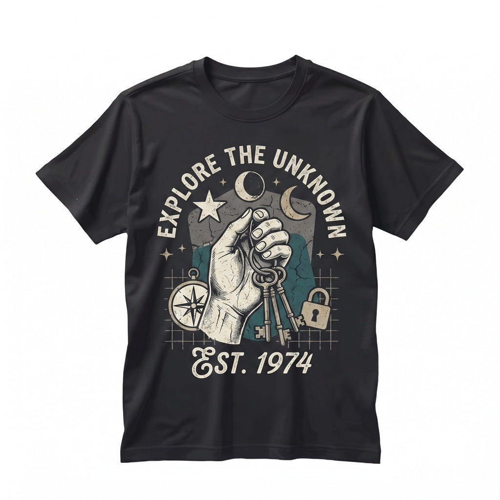 Kiyomasa Retro 90s Three Gorilla Full Moon Wild Animal Graphic Top Unisex TShirt