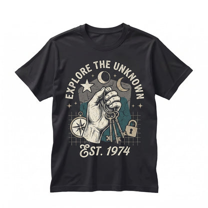 Kiyomasa Retro 90s Three Gorilla Full Moon Wild Animal Graphic Top Unisex TShirt