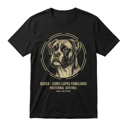 Boxer Dog Howling At The Full Moon Vintage Funny 90s Graphic Canine Lover Gift Unisex TShirt