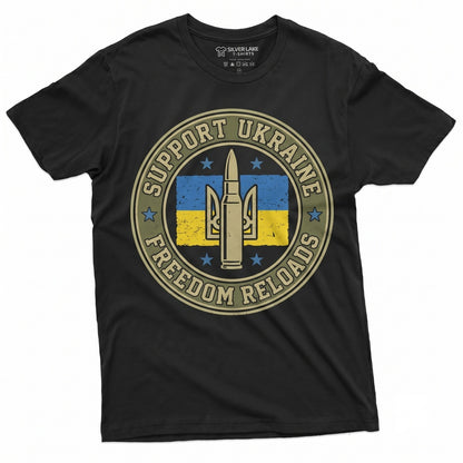 These Colors Dont Run They Reload Ukraine Patriotic Flag Stand Ukrainian Gift For Him Her Unisex TShirt
