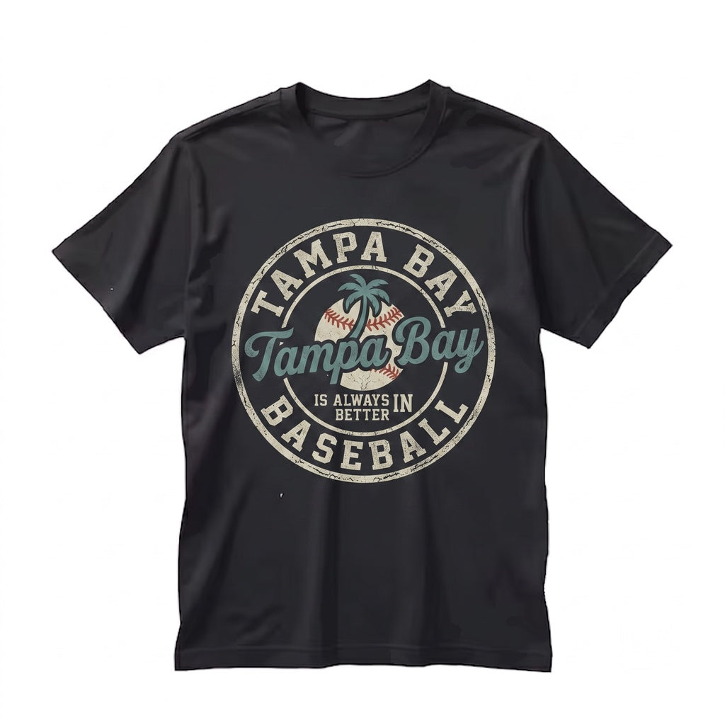 Tampa Bay Baseball Is Better Graphic Cute Florida Sports Fan Apparel Unisex TShirt