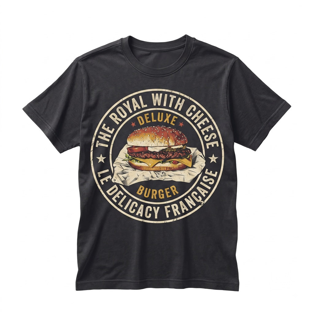 Royale with Cheese Funny Cult Movie 90s Film Graphic Unisex TShirt