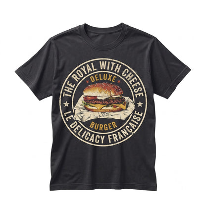 Royale with Cheese Funny Cult Movie 90s Film Graphic Unisex TShirt