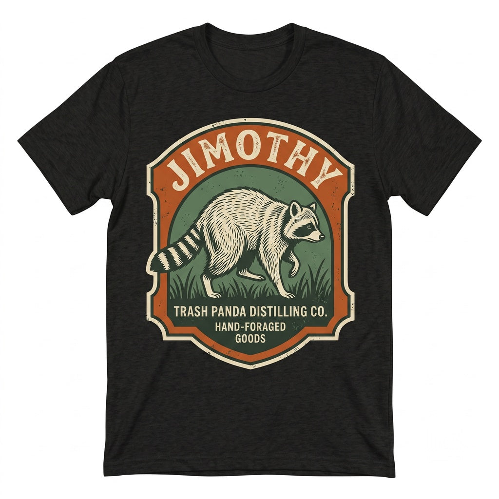 Jimothy Famous Seattle Raccoon Cute Trash Panda Viral Short King Unisex TShirt