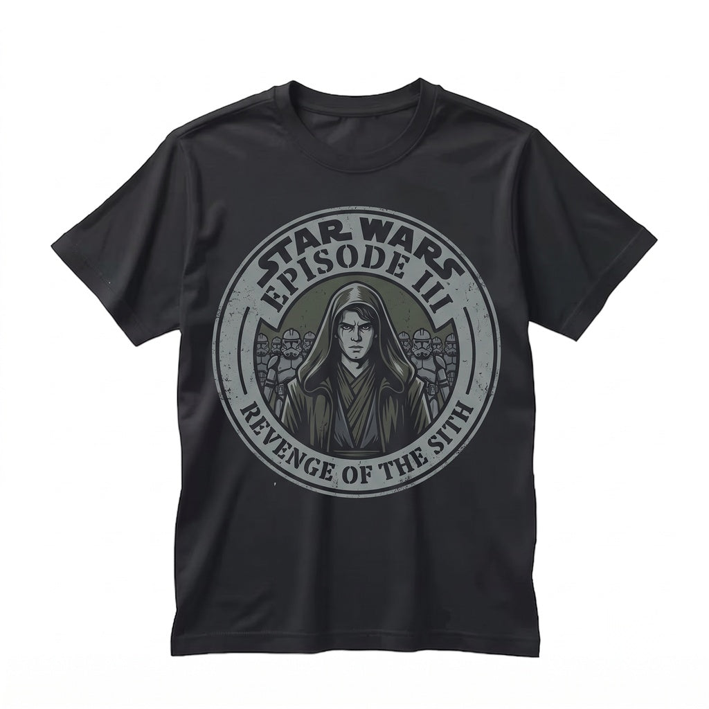 Revenge of the Sith Anakin Skywalker Padme Galaxy Family Graphic Apparel Unisex TShirt