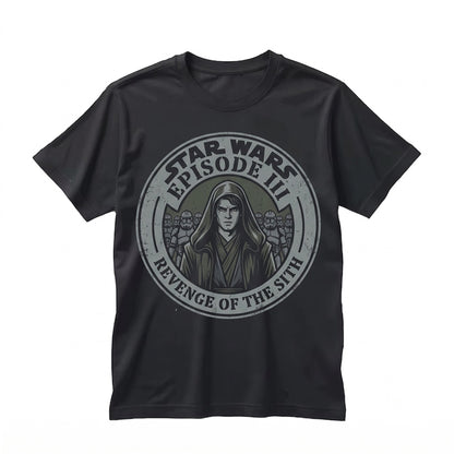 Revenge of the Sith Anakin Skywalker Padme Galaxy Family Graphic Apparel Unisex TShirt