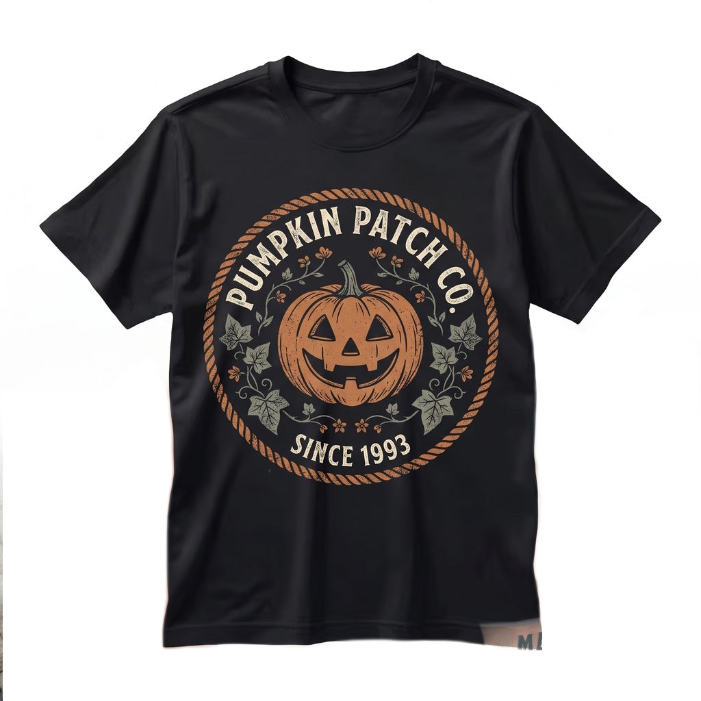 Vintage Spooky Jack-o-Lantern Halloween Graphic Fall Trick-or-Treat Gift Unisex TShirt