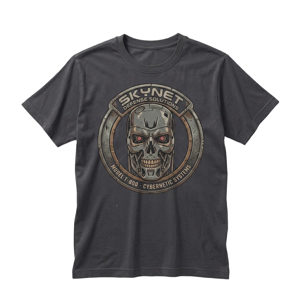Retro Sci-Fi Robot 80s Vintage Movie Graphic Unisex TShirt