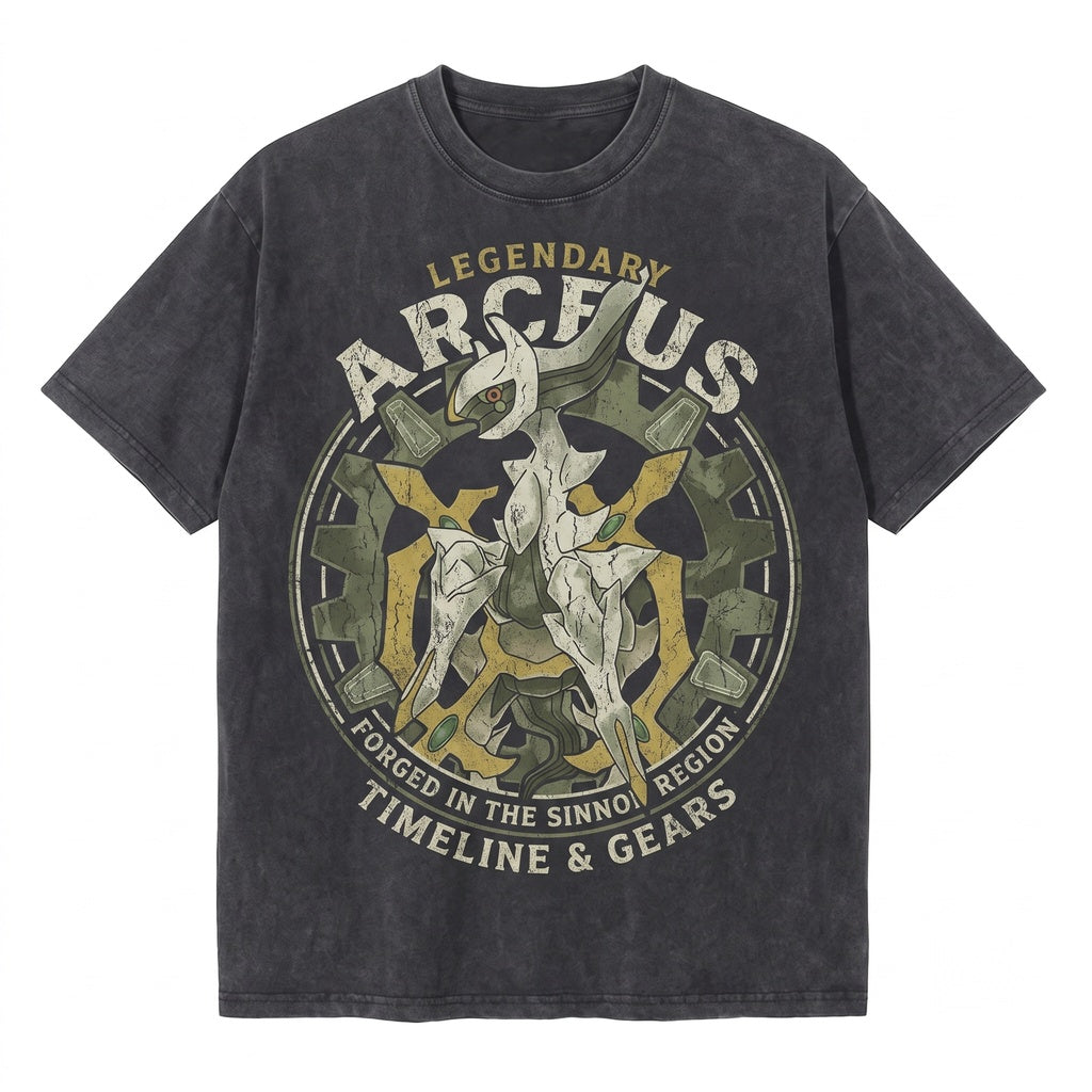 Arceus Anime Graphic Tank Vintage Y2K Retro Streetwear Sleeveless Top Unisex TShirt