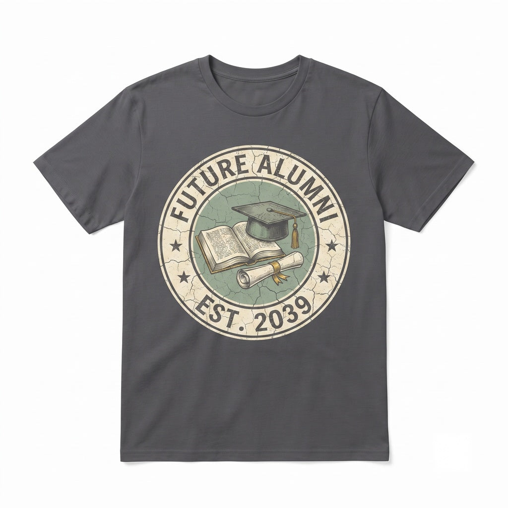 Class of 2039 Growing Up First Day School Graduation Gift Apparel Unisex TShirt