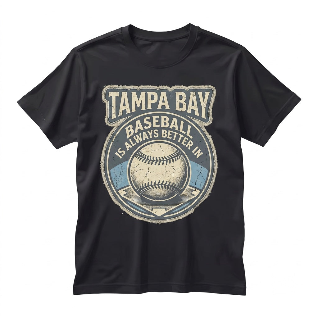 Tampa Bay Baseball Is Better Graphic Cute Florida Sports Fan Apparel Unisex TShirt