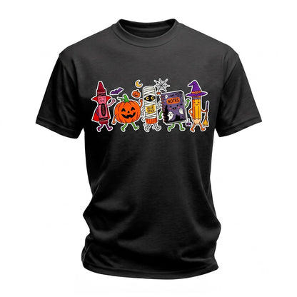 Cute Teacher Halloween School Supplies Educator Spooky Present Unisex TShirt