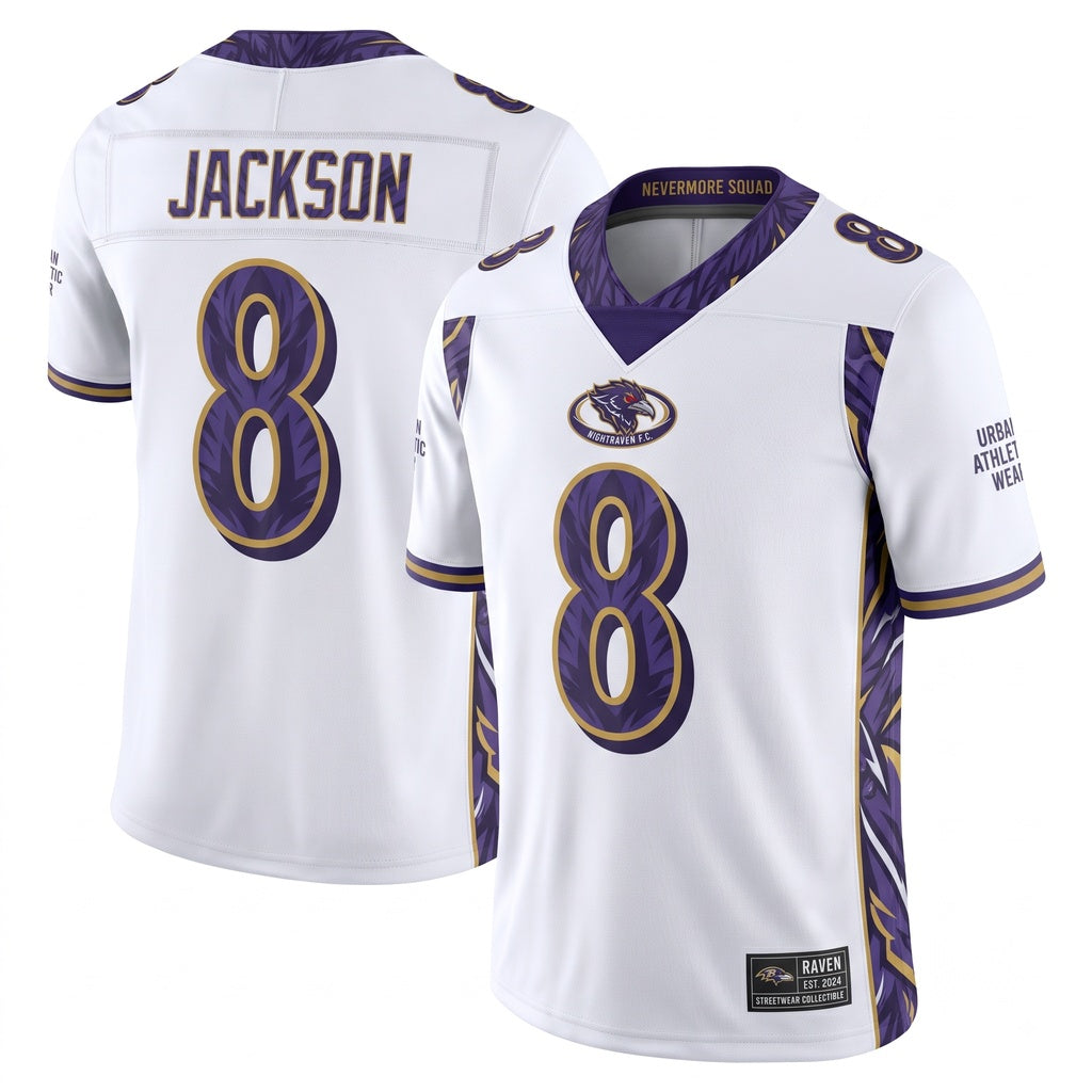 Unisex Stitched Football Fan Jersey - Breathable Mesh Lightweight Game Day Athletic Shirt