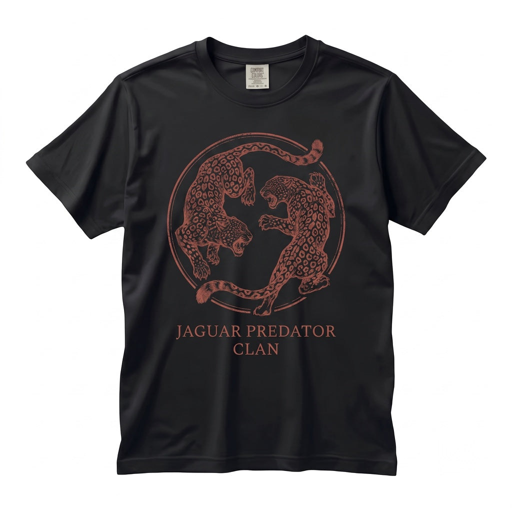 Vintage Leopard Fighting Graphic Retro Jungle Wildlife Engraved Big Cat Aesthetic Animal Gift Unisex TShirt