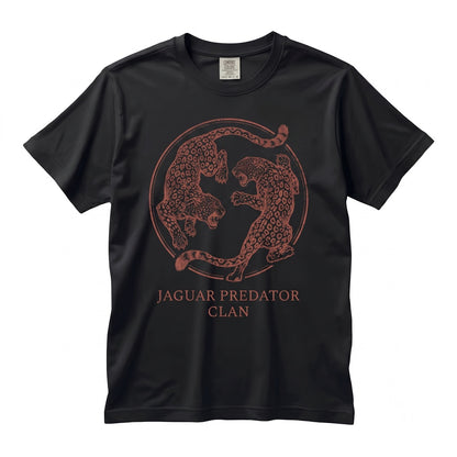 Vintage Leopard Fighting Graphic Retro Jungle Wildlife Engraved Big Cat Aesthetic Animal Gift Unisex TShirt