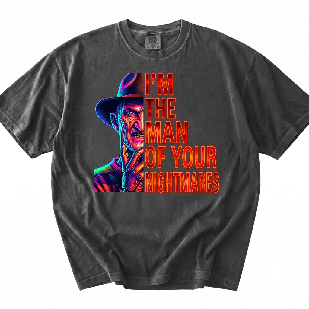 Nightmare Man Of Dreams Vintage Horror Movie Fan Spooky Season Slasher Unisex TShirt