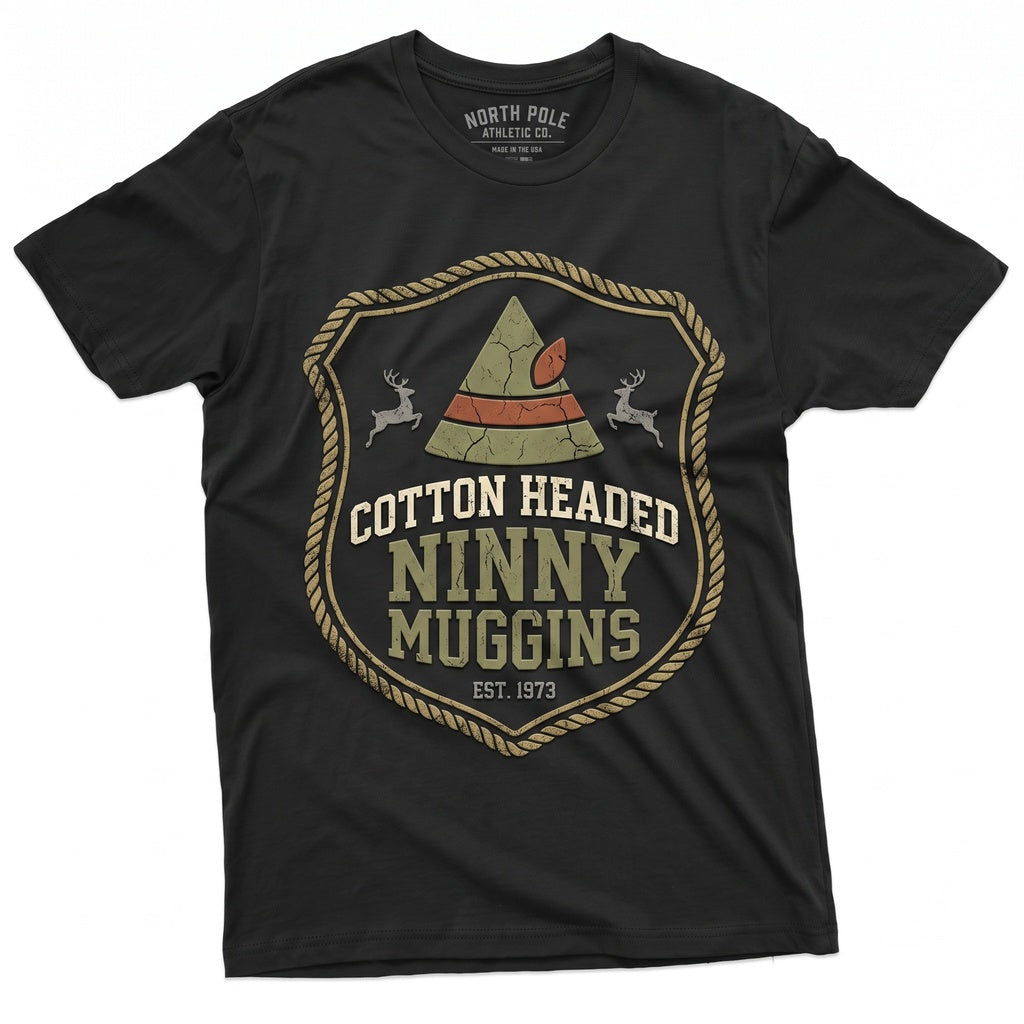 Cotton Headed Ninny Muggins Funny Christmas Ugly Xmas Mood Holiday Gifts Graphic Unisex TShirt