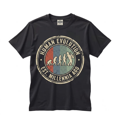 Funny Saxophone Evolution Graphic Jazz Musician Gift Band Instrument Humor Apparel Unisex TShirt