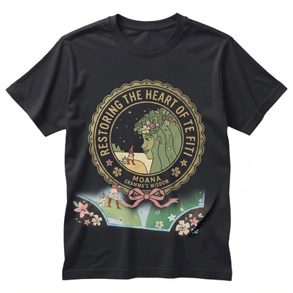 Coquette Bow Island Princess Floral Graphic, Polynesian Ocean Voyager Tropical Vacation Aesthetic Girls Trip Family Matching