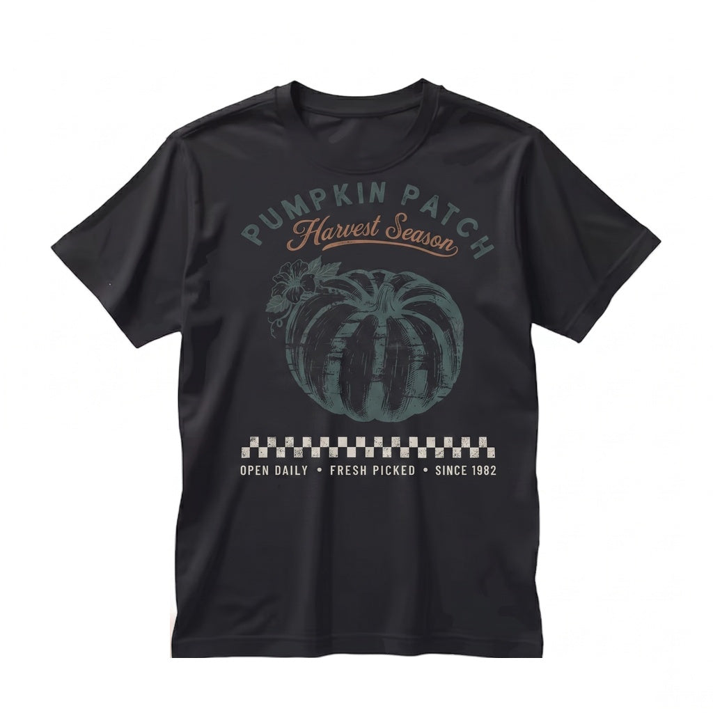 Pumpkin Patch Harvest Season Fall Graphic Autumn Vintage Aesthetic Unisex TShirt