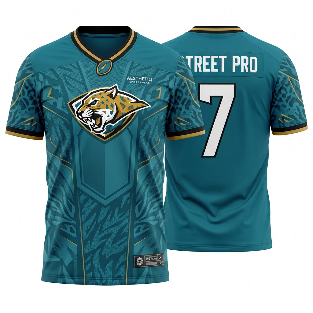 Unisex Football Game Day Fan Jersey - Breathable Mesh Lightweight Athletic Jersey