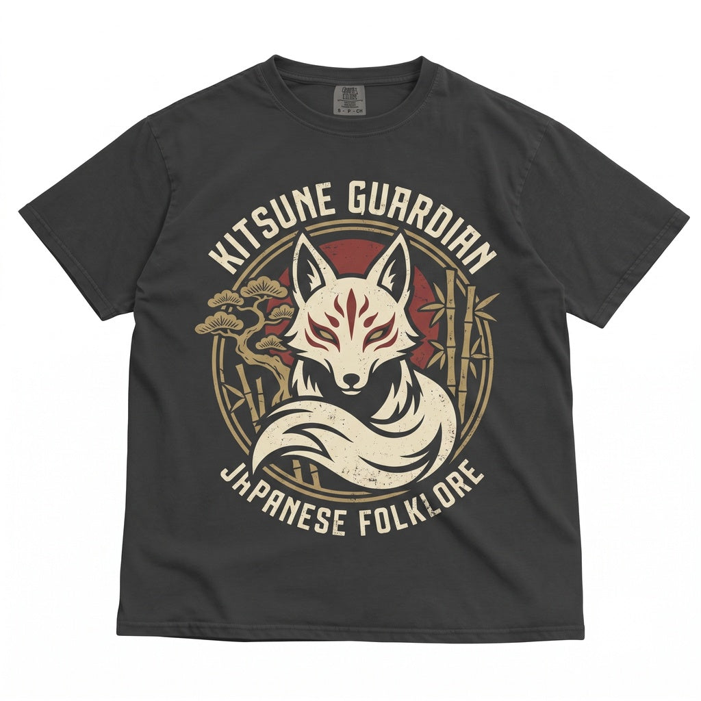 Japanese Kitsune Graphic