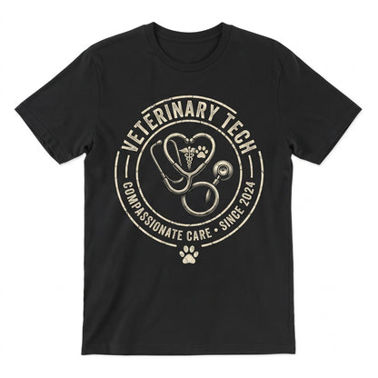 Personalized Veterinary Doctor Technician Hoodie Animal Gift Unisex TShirt