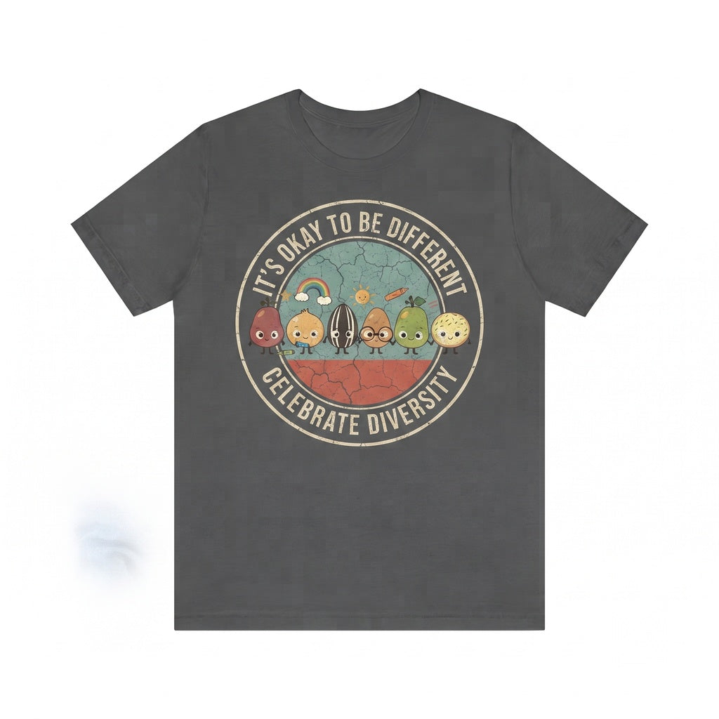 Fruit Graphic Special Education Teacher Inclusion Unisex TShirt