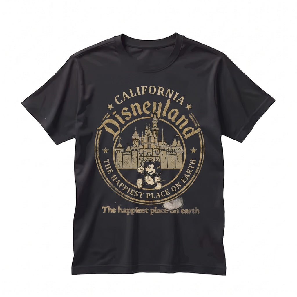 Vintage Fairytale Theme Park Family Vacation Cartoon Mouse Trip Gift Unisex TShirt